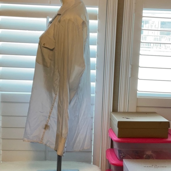 Panhandle Slim White Casual Button Down Shirt - Picture 7 of 11